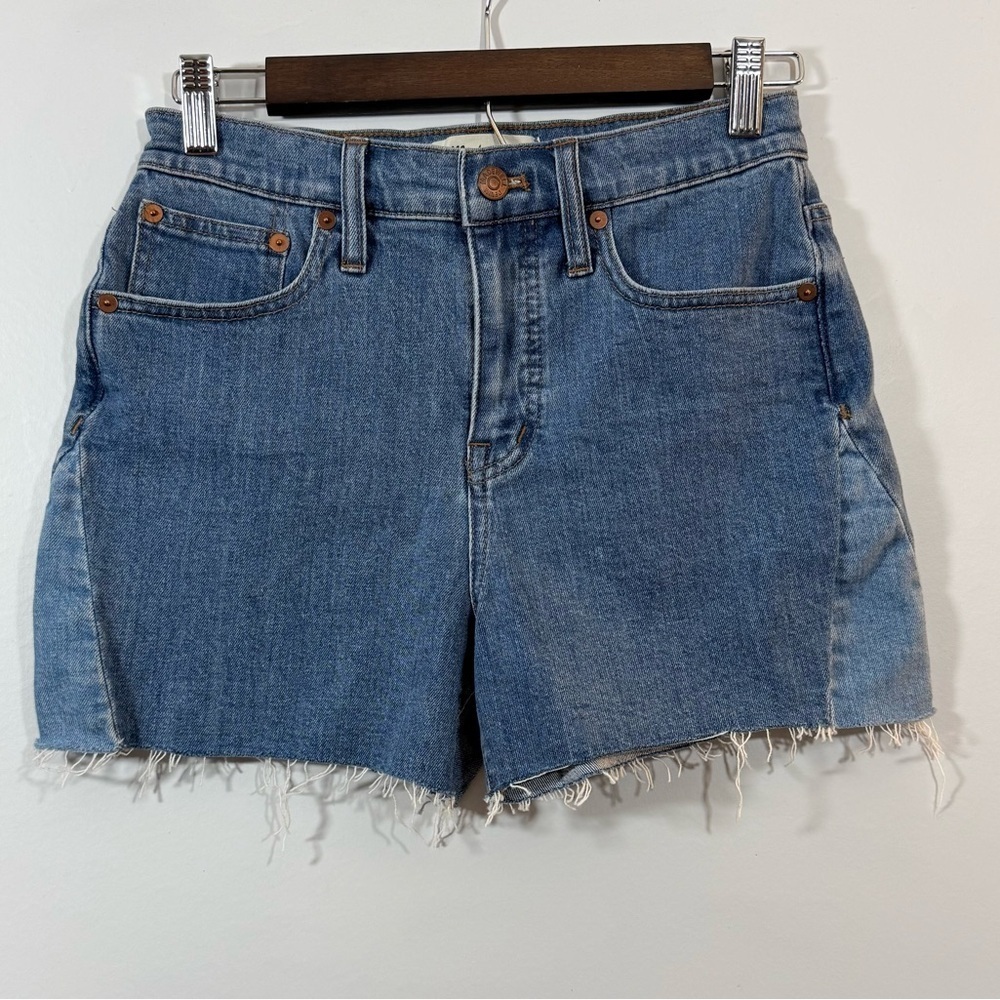 Madewell Size 25 Two Tone Denim Blue Women's Shorts
